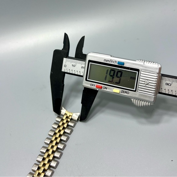 Rolex Vintage  14K Gold & Stainless Steel USA Oval Link Bracelet - Picture 13 of 13